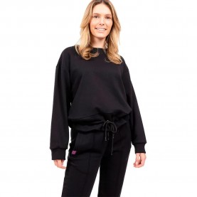 блуза,дамски,блузи,suri,frey,drawstring,sfy,freyday,sweatshirt,black,(schwarz)