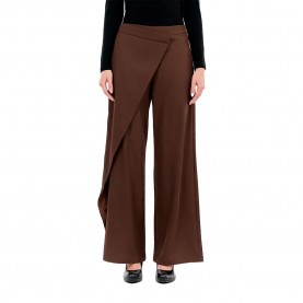 панталони,дамски,панталони,suri,frey,wrap,around,fabric,sfy,freyday,pants,brown,(barolo)