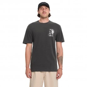 Тениска Volcom Comedie short sleeve T-shirt - Grey (Black) тениска,мъжки,тениски,дамски,тениски,volcom,comedie,short,sleeve,t,shirt,grey,(black)