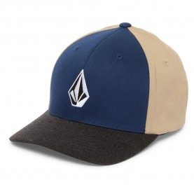 Шапка Volcom Full Stone Flexfit cap - Blue (Dust Bowl Indigo) шапка,всички,шапки,volcom,full,stone,flexfit,cap,blue,(dust,bowl,indigo)