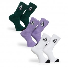 Чорапи Volcom Full Stone long socks 3 pairs - Multicolor (Multi) чорапи,мъжки,чорапи,дамски,чорапи,volcom,full,stone,long,socks,3,pairs,multicolor,(multi)