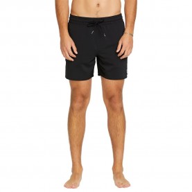 Бански гащета Volcom Lido Solid 16´´ swimming shorts - Black (Black) бански,гащета,мъжки,бански,костюми,volcom,lido,solid,16´´,swimming,shorts,black,(black)