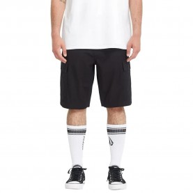 Къси панталони Volcom Strange Tripper 22´´ cargo shorts - Black (Black) къси,панталони,мъжки,панталони,дамски,панталони,volcom,strange,tripper,22´´,cargo,shorts,black,(black)