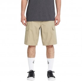 Къси панталони Volcom Strange Tripper 22´´ cargo shorts - Beige (Khaki) къси,панталони,мъжки,панталони,дамски,панталони,volcom,strange,tripper,22´´,cargo,shorts,beige,(khaki)
