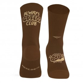 Чорапи Pacific socks Coffee socks - Brown чорапи,мъжки,чорапи,дамски,чорапи,pacific,socks,coffee,socks,brown
