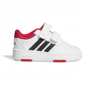 Детски маратонки Adidas Hoops Classic CF infant trainers - White (Ftwwht / Tmvire / Cblack) детски,маратонки,мъжки,маратонки,дамски,маратонки,adidas,hoops,classic,cf,infant,trainers,white,(ftwwht,tmvire,cblack)