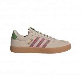 Маратонки Adidas VL Court 3.0 trainers - Beige (Crystal Linen / Crew Green / Bahia Magenta) маратонки,мъжки,маратонки,дамски,маратонки,adidas,vl,court,3.0,trainers,beige,(crystal,linen,crew,green,bahia,magenta)