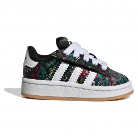 Детски маратонки Adidas Originals Liberty London Campus 00s Comfort Closure Elastic Lace infant trainers - Black (Core Black / Ftwr White / Gold Met) детски,маратонки,мъжки,маратонки,дамски,маратонки,adidas,originals,liberty,london,campus,00s,comfort,closure,elastic,lace,infant,trainers,black,(core,black