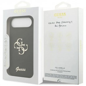 други,аксесоари,guess,silicone,big,script,iphone,air,phone,case,4g,black,(black)