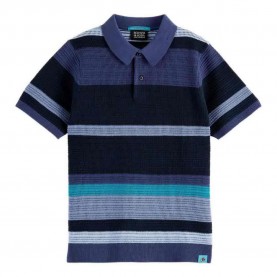 дамски,блузи,с,яка,мъжки,блузи,с,яка,scotch,&,soda,181930,short,sleeve,polo,blue,(oceana,stripes)