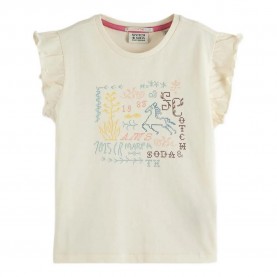 тениска,мъжки,тениски,дамски,тениски,scotch,&,soda,182028,short,sleeve,t,shirt,beige,(eggnog)