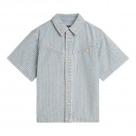 риза,с,къс,ръкав,дамски,ризи,мъжки,ризи,scotch,&,soda,182069,short,sleeve,shirt,grey,(indigo,stripe)