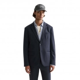 Сако Scotch & soda 182145 Regular Fit blazer - Grey (Carbon Micro Check) сако,мъжки,сака,scotch,&,soda,182145,regular,fit,blazer,grey,(carbon,micro,check)