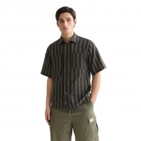 риза,с,къс,ръкав,дамски,ризи,мъжки,ризи,scotch,&,soda,182246,relaxed,fit,short,sleeve,shirt,green,(meteorite,stripe)