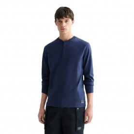 тениска,мъжки,тениски,дамски,тениски,scotch,&,soda,henley,slub,long,sleeve,t,shirt,blue,(pageant,blue)
