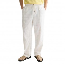 панталони,мъжки,панталони,дамски,панталони,scotch,&,soda,oliver,linen,relaxed,straight,fit,pants,white,(bright,white,blue,check)
