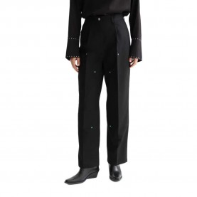 панталони,мъжки,панталони,дамски,панталони,scotch,&,soda,raine,studded,wide,leg,high,waist,pants,black,(meteorite)