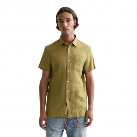 риза,с,къс,ръкав,мъжки,ризи,scotch,&,soda,seasonal,core,linen,regular,fit,short,sleeve,shirt,green,(green,moss)