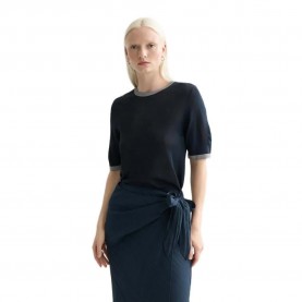 блуза,дамски,пуловери,дамски,плетени,дрехи,scotch,&,soda,u9a01074t,short,sleeve,sweater,black,(carbon)