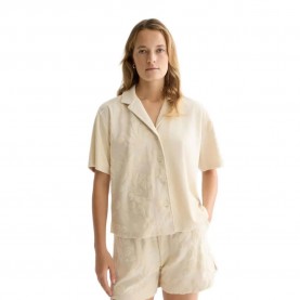риза,с,къс,ръкав,дамски,ризи,мъжки,ризи,scotch,&,soda,u9a01390t,short,sleeve,shirt,beige,(fog)