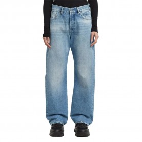 Дънки G-Star Bowey 3D Boyfriend jeans refurbished - Blue (Faded Blue Chrome) дънки,дамски,панталони,g,star,bowey,3d,boyfriend,jeans,refurbished,blue,(faded,blue,chrome)