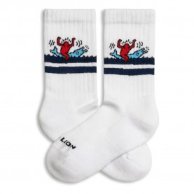 чорапи,детски,чорапи,jimmy,lion,athletic,keith,haring,dolphin,socks,white,(white)