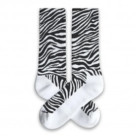 чорапи,мъжки,чорапи,jimmy,lion,athletic,zebra,print,long,socks,white,(white)