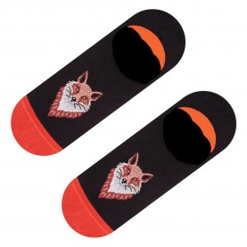 чорапи,мъжки,чорапи,jimmy,lion,fox,head,no,show,socks,black,(black)