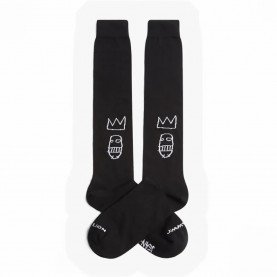 чорапи,мъжки,чорапи,jimmy,lion,kh,basquiat,sugar,ray,robinson,long,socks,black,(black)