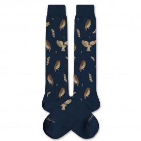 чорапи,мъжки,чорапи,jimmy,lion,kh,night,owl,long,socks,blue,(dark,blue)
