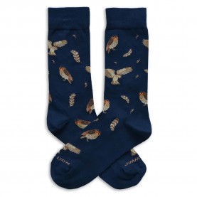 чорапи,мъжки,чорапи,jimmy,lion,night,owl,long,socks,blue,(dark,blue)