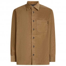 Риза с дълъг ръкав Tommy hilfiger MW0MW40489 long sleeve shirt - Brown (Hickory Cord) риза,с,дълъг,ръкав,мъжки,ризи,tommy,hilfiger,mw0mw40489,long,sleeve,shirt,brown,(hickory,cord)