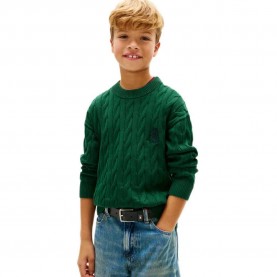 блуза,детски,блузи,tommy,hilfiger,kb0kb10352,sweater,green,(ornamental,green)