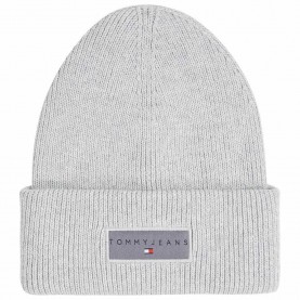 Дънки Tommy jeans AM0AM13666 beanie - Grey (Mid Grey Heather) дънки,всички,шапки,tommy,jeans,am0am13666,beanie,grey,(mid,grey,heather)