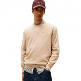 блуза,мъжки,пуловери,tommy,jeans,flag,regular,fit,sweatshirt,beige,(coastal,taupe)