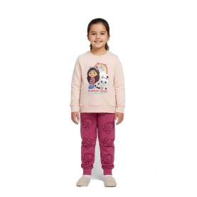 Анцуг Universal studios Gabby´S Dollhouse Brushed tracksuit - Pink (Multicolor) анцуг,детски,анцузи,universal,studios,gabby´s,dollhouse,brushed,tracksuit,pink,(multicolor)