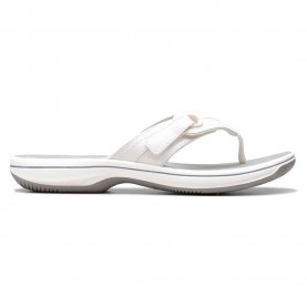 Джапанки Clarks shoes Brinkley Reyna flip flops - White (White) джапанки,мъжки,джапанки,и,чехли,дамски,сандали,и,чехли,clarks,shoes,brinkley,reyna,flip,flops,white,(white)