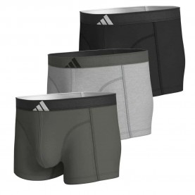 Боксерки Adidas Active Flex Cotton Body boxers 3 units - Multicolor (Black / Green / Olive) боксерки,мъжко,бельо,adidas,active,flex,cotton,body,boxers,3,units,multicolor,(black,green,olive)