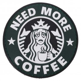 други,аксесоари,elitex,training,pvc,need,more,coffee,patch,green,(multicolor)