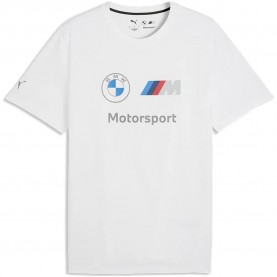 Тениска Puma BMW MMS Ess 635430 short sleeve T-shirt - Beige (Puma White) тениска,мъжки,тениски,дамски,тениски,puma,bmw,mms,ess,635430,short,sleeve,t,shirt,beige,(puma,white)