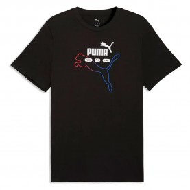 Тениска Puma Ess Logo Lab Summer short sleeve T-shirt - Black (Puma Black) тениска,мъжки,тениски,дамски,тениски,puma,ess,logo,lab,summer,short,sleeve,t,shirt,black,(puma,black)