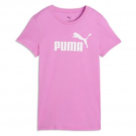 Тениска Puma Ess N1 Logo short sleeve T-shirt - Pink (Mauve Pop) тениска,мъжки,тениски,дамски,тениски,puma,ess,n1,logo,short,sleeve,t,shirt,pink,(mauve,pop)