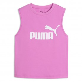 Тениска Puma Ess No1 Logo Slim sleeveless T-shirt - Purple (Mauve Pop) тениска,мъжки,тениски,дамски,тениски,puma,ess,no1,logo,slim,sleeveless,t,shirt,purple,(mauve,pop)