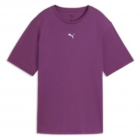 Тениска Puma ESS Relaxed Fit short sleeve T-shirt - Purple (Plum Wine) тениска,мъжки,тениски,дамски,тениски,puma,ess,relaxed,fit,short,sleeve,t,shirt,purple,(plum,wine)