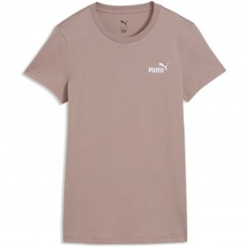тениска,мъжки,тениски,дамски,тениски,puma,ess,small,no,1,logo,short,sleeve,t,shirt,brown,(sandstone)