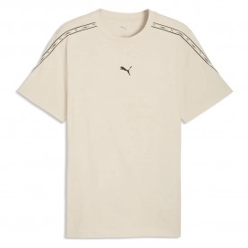 Тениска Puma Ess Tape short sleeve T-shirt - Beige (Alpine Snow) тениска,мъжки,тениски,дамски,тениски,puma,ess,tape,short,sleeve,t,shirt,beige,(alpine,snow)