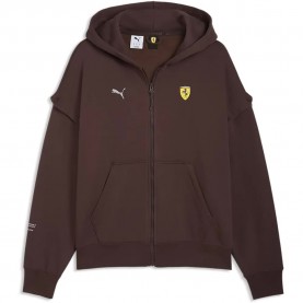 суичър,мъжки,пуловери,puma,ferrari,premium,oversized,hoodie,brown,(chocolate,brown)
