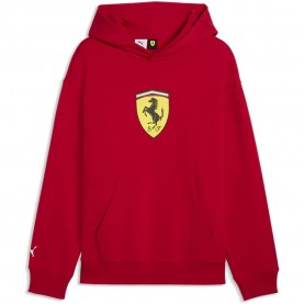 суичър,мъжки,пуловери,puma,ferrari,shield,hoodie,red,(rosso,corsa)