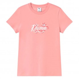 тениска,мъжки,тениски,дамски,тениски,puma,floral,graphic,cat,short,sleeve,t,shirt,pink,(rosy,outlook)