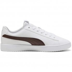 Маратонки Puma Rickie Classic trainers - White (Puma White / Chocolate Brown) маратонки,мъжки,маратонки,дамски,маратонки,puma,rickie,classic,trainers,white,(puma,white,chocolate,brown)